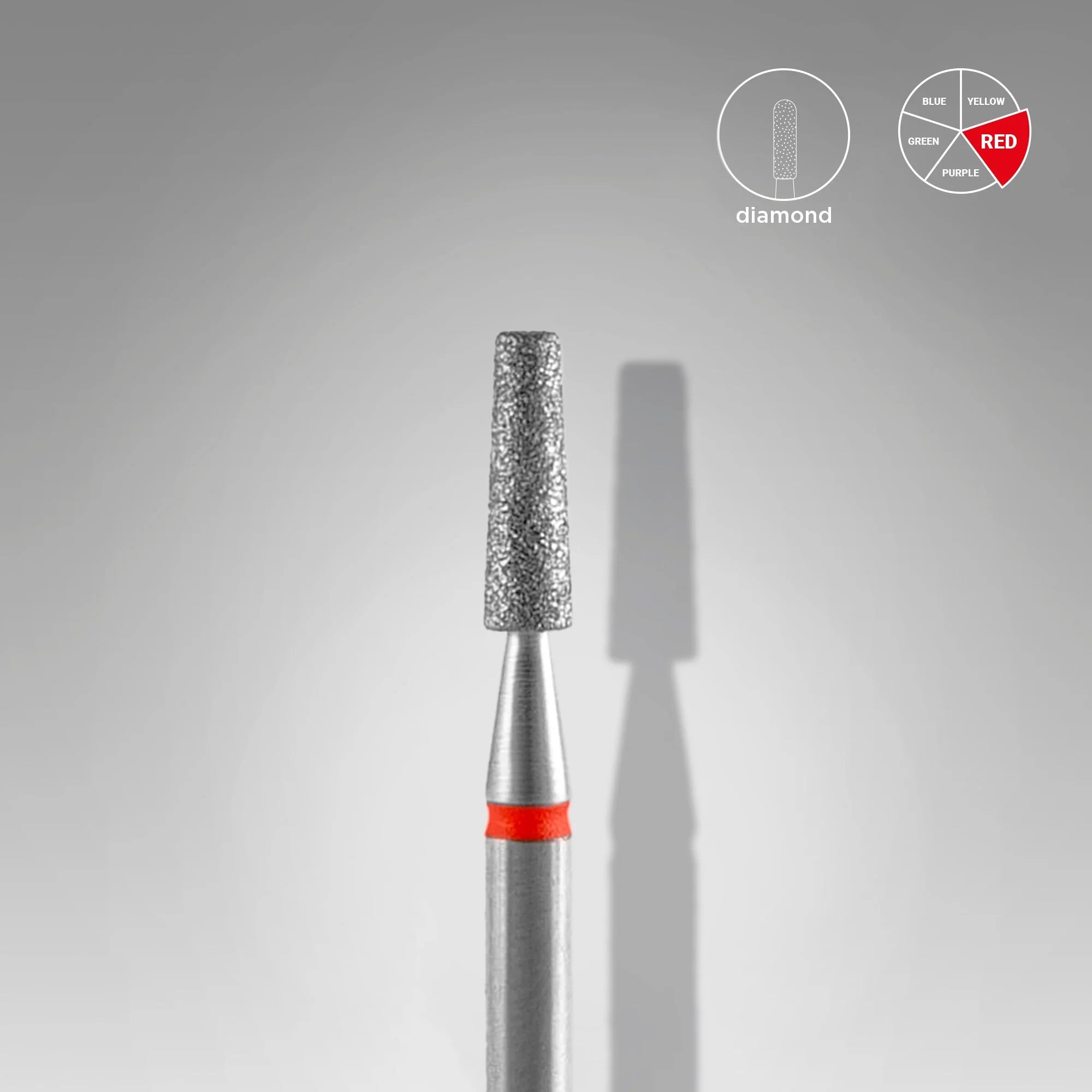Frustum 2.5mm Red EXPERT FA70R025/8